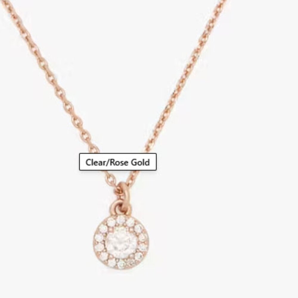 Kate spade you’re a gem rose gold necklace